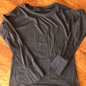 Long sleeve workout top